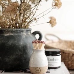 Hudson Home Candles & Holders Embers Jar Candle