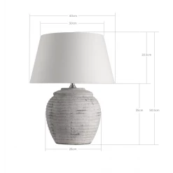 Bundle Cassia Grey Lamp
