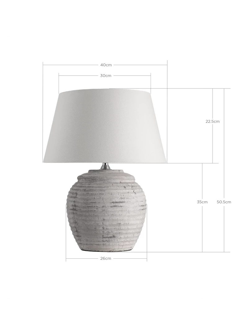 Bundle Cassia Grey Lamp