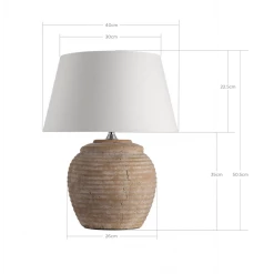 Bundle Sale Cassia Terracotta Lamp