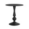 Wikholm Form Sale Black Metal Side Table