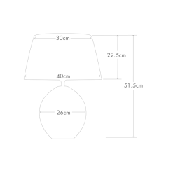 Bundle Table Lamps Nantucket Lamp - Ball