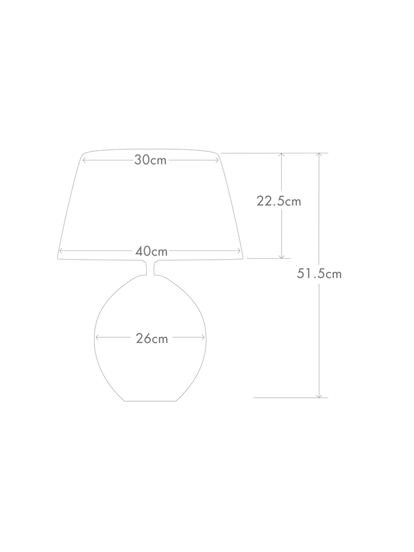 Bundle Table Lamps Nantucket Lamp - Ball