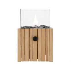 Pacific Drop Ship Timber Fire Lantern - Square Fire Lanterns