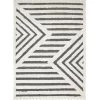 Asiatic Drop Ship Adiana Shard Black And White Rug