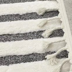 Asiatic Drop Ship Adiana Shard Black And White Rug