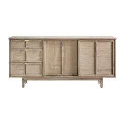 Gallery Direct Drop Ship Akira 3 Drawer 2 Door Sideboard Cabinets & Storage