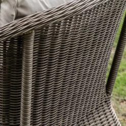 Gallery Direct Drop Ship Garden Seating Amira Garden Lounge Dining Set - Natural