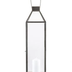 Pacific Drop Ship Antique Brass Lantern - Tall Fire Lanterns