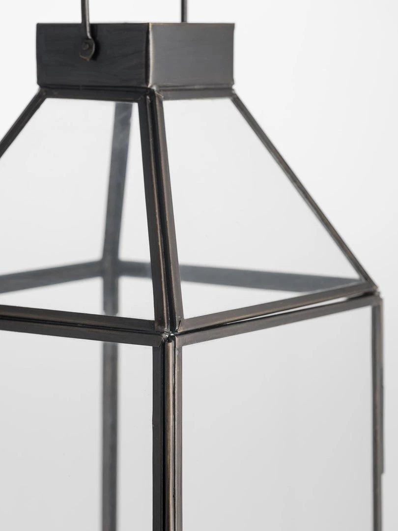 Pacific Drop Ship Antique Brass Lantern - Small