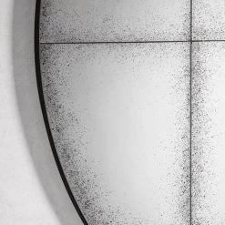 Gallery Direct Drop Ship Antiqued Grid Round Mirror Mirrors