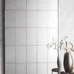 Gallery Direct Drop Ship Antiqued Grid Rectangle Mirror Mirrors