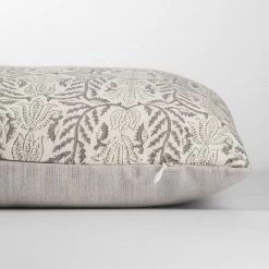 Hudson Home Cushions Anya Flora Lumbar Cushion