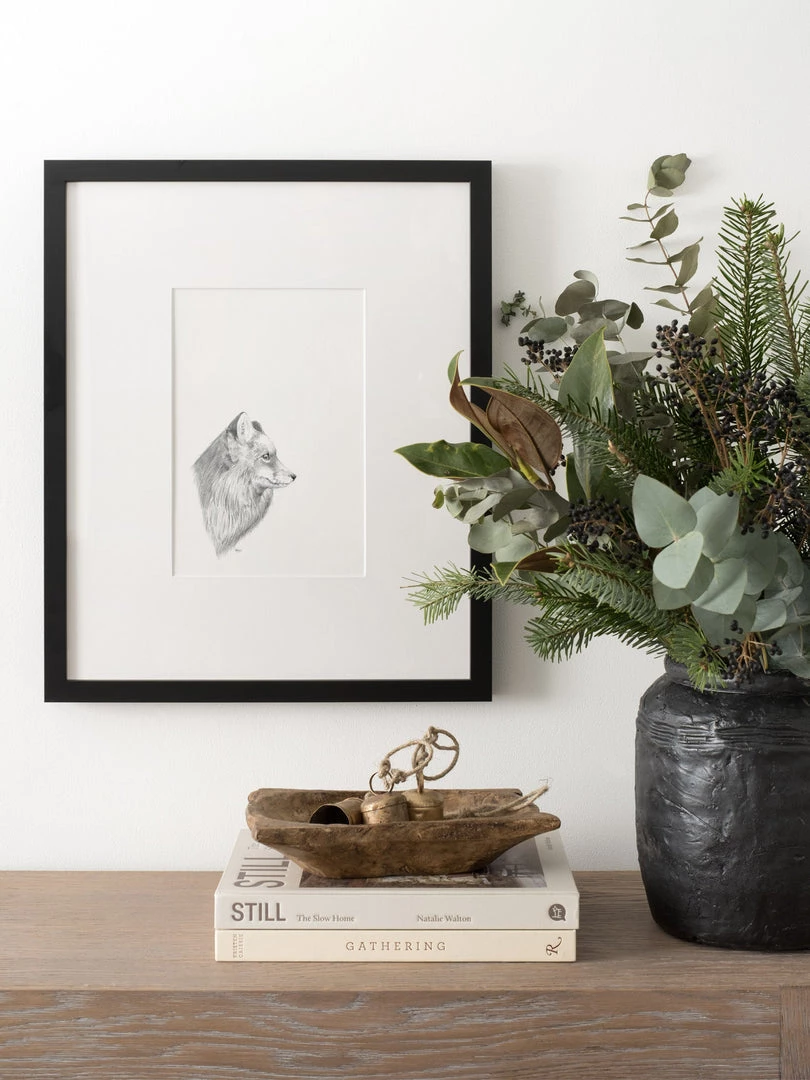 Hudson Home Prints Fox Giclee Art Print