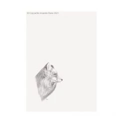 Hudson Home Prints Fox Giclee Art Print