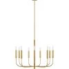 Elstead Drop Ship Ava Chandelier