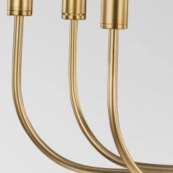 Elstead Drop Ship Ava Chandelier