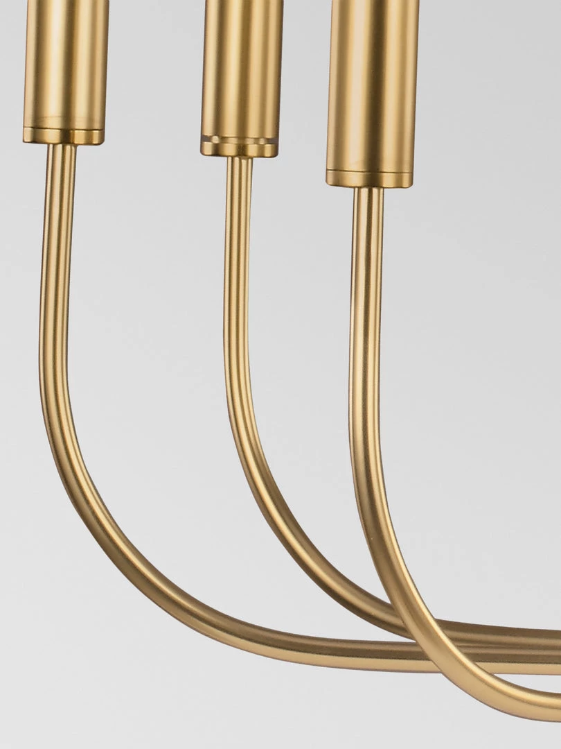 Elstead Drop Ship Ava Chandelier