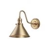 Elstead Drop Ship Wall Lights Avignon Aged Brass Wall Light
