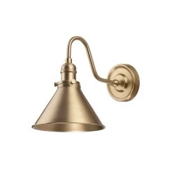 Elstead Drop Ship Wall Lights Avignon Aged Brass Wall Light