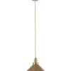 Elstead Drop Ship Pendants Avignon Aged Brass Pendant