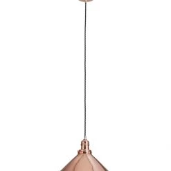 Elstead Drop Ship Avignon Polished Copper Pendant