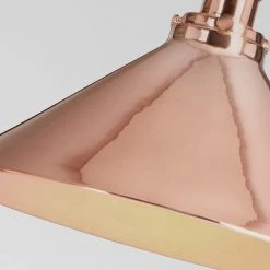 Elstead Drop Ship Avignon Polished Copper Pendant