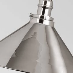 Elstead Drop Ship Pendants Avignon Polished Nickel Rise And Fall Pendant