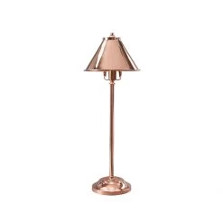 Elstead Drop Ship Table Lamps Avignon Polished Copper Stick Lamp