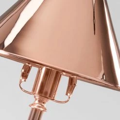 Elstead Drop Ship Table Lamps Avignon Polished Copper Stick Lamp