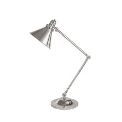 Elstead Drop Ship Avignon Polished Nickel Table Lamp Table Lamps