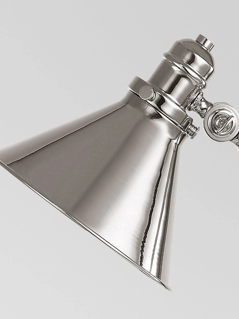 Elstead Drop Ship Avignon Polished Nickel Table Lamp Table Lamps