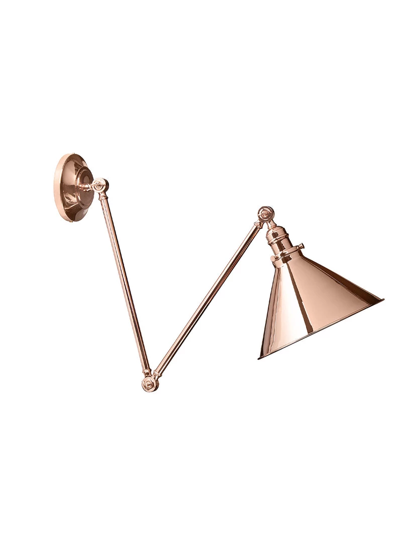 Elstead Drop Ship Avignon Polished Copper Wall Light/Pendant
