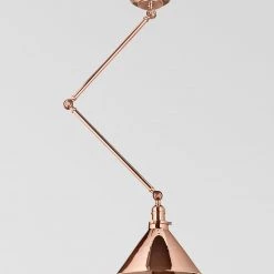 Elstead Drop Ship Avignon Polished Copper Wall Light/Pendant