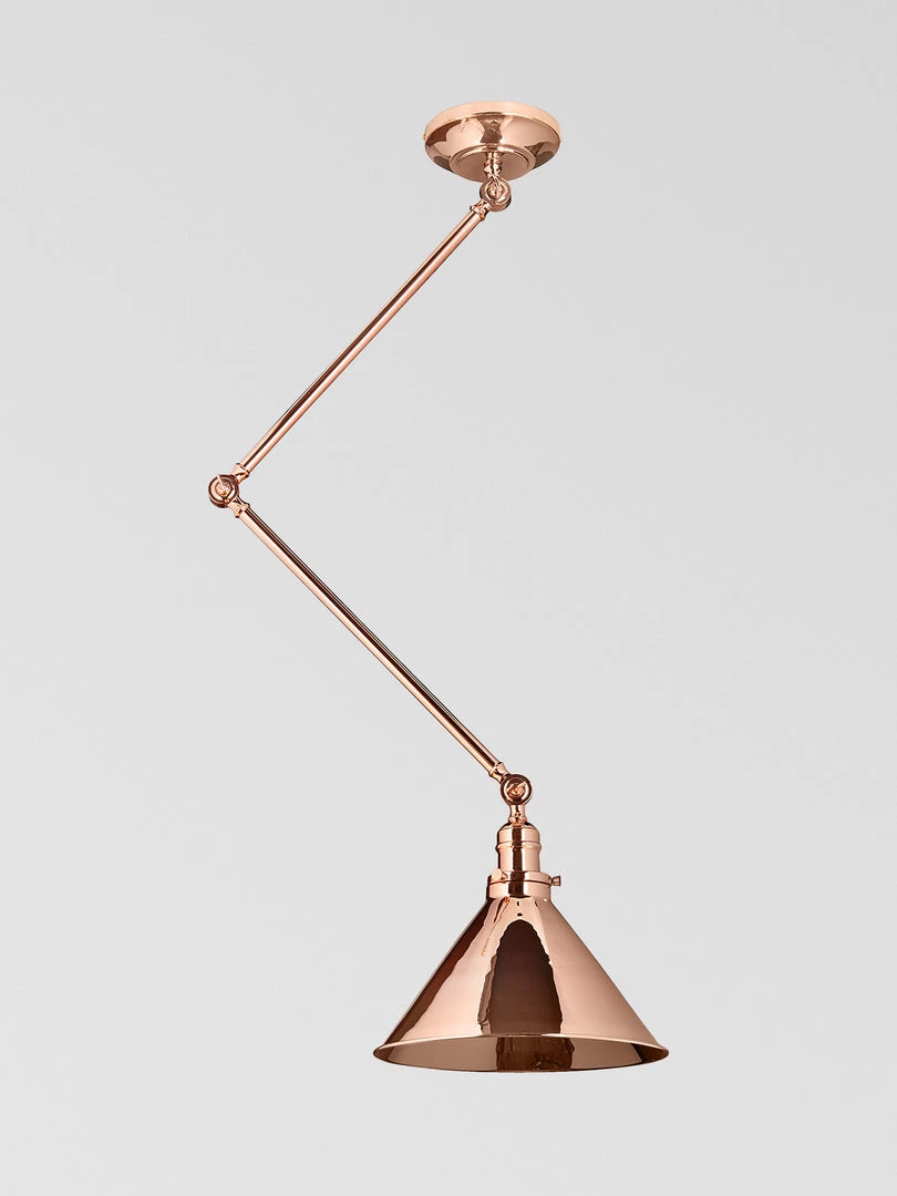 Elstead Drop Ship Avignon Polished Copper Wall Light/Pendant