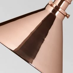 Elstead Drop Ship Avignon Polished Copper Wall Light/Pendant