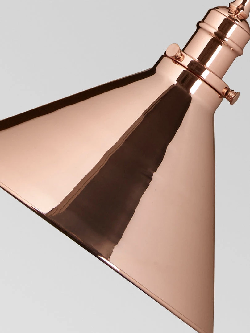 Elstead Drop Ship Avignon Polished Copper Wall Light/Pendant
