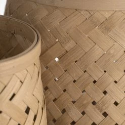 IB Laursen Bamboo Braided Basket