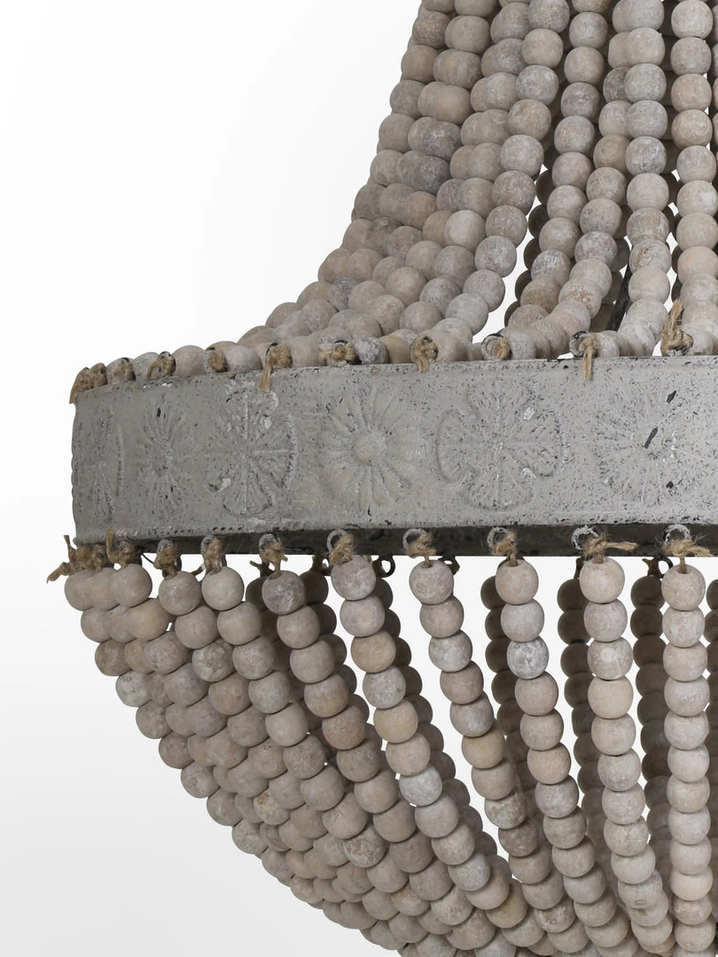 Light & Living Beaded Chandelier