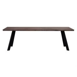 Rowico Drop Ship Bern Dining Table – Dark | Smoke Finish New