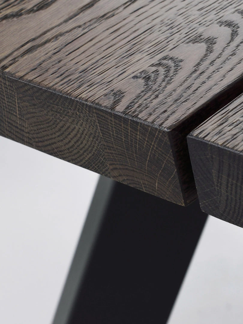 Rowico Drop Ship Bern Dining Table – Dark | Smoke Finish New