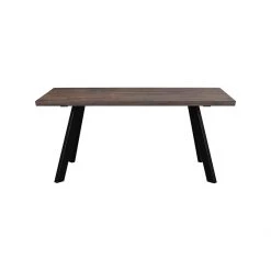 Rowico Drop Ship Bern Dining Table – Dark | Smoke Finish New
