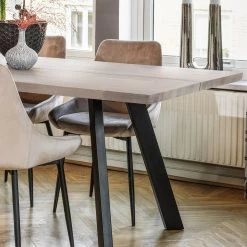 Rowico Drop Ship Bern Dining Table – Natural Finish New