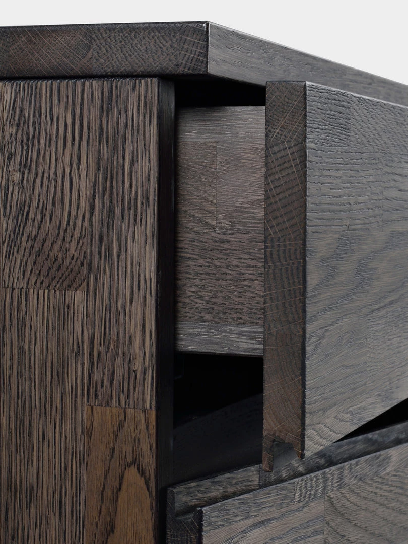 Rowico Drop Ship Bern Side Board – Dark | Smoke Finish New