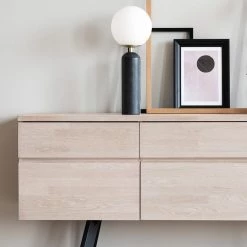 Rowico Drop Ship Bern Side Board – Natural Finish New