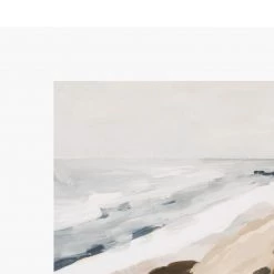 Zig Zag Art Bluff Bay I Art Print