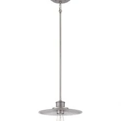 Elstead Drop Ship Pendants Bonne Antique Nickel Mini Pendant