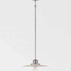 Elstead Drop Ship Pendants Bonne Antique Nickel Mini Pendant