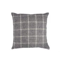 Tweedmill Brampton Check Slate Cushion Cushions