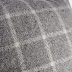 Tweedmill Brampton Check Slate Cushion Cushions